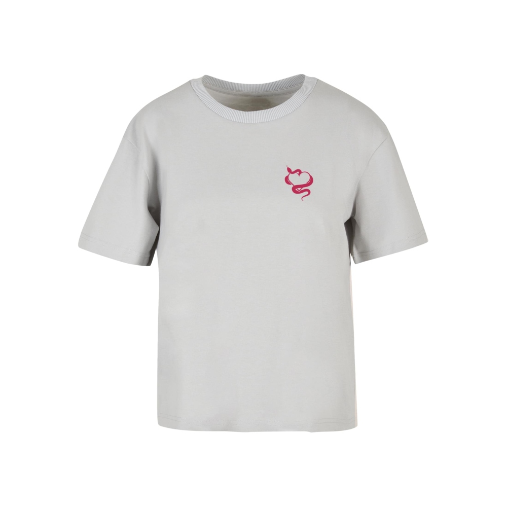 Miss Tee - Snakes Heart Dames T-shirt - Grijs